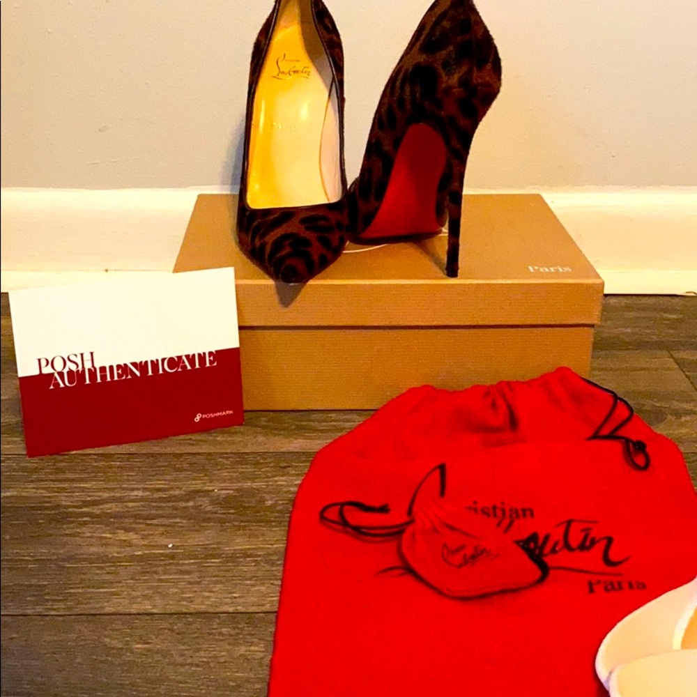 Christian Louboutin Leopard Pump